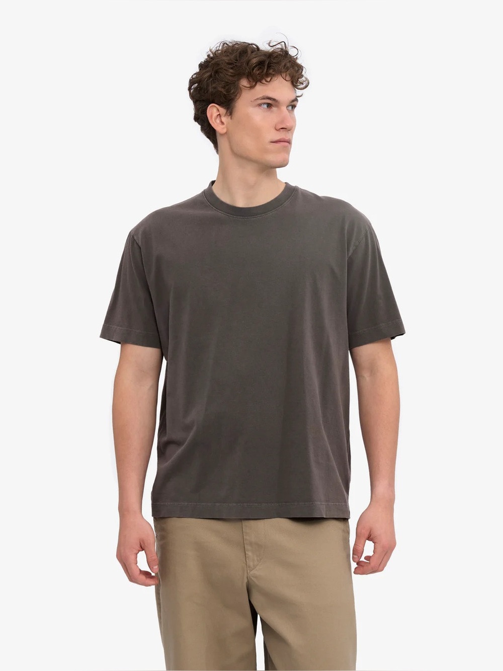 COLORFUL STANDARD Oversized Organic T-Shirt - Faded Mud